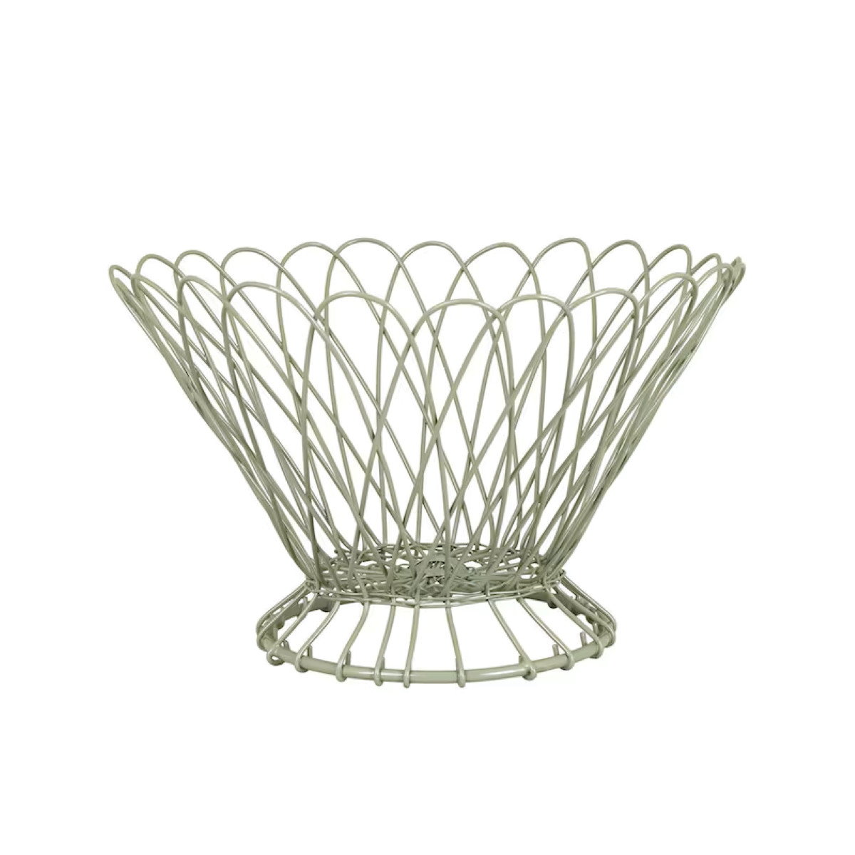 Drátěný košík - zelený - Strömshaga AB - 1 ks