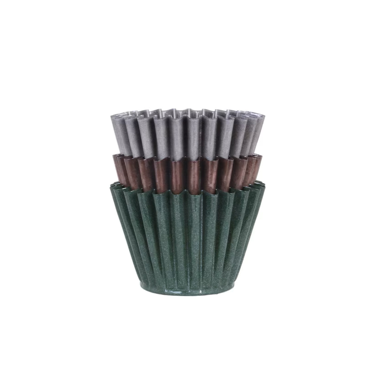 Kovový květináč Ronja - vínový - vel. XS - Strömshaga AB - 1 ks