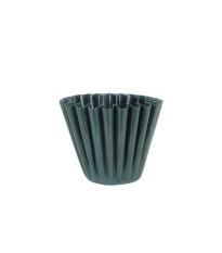 Kovový květináč Ronja - zelený - vel. S - Strömshaga AB - 1 ks