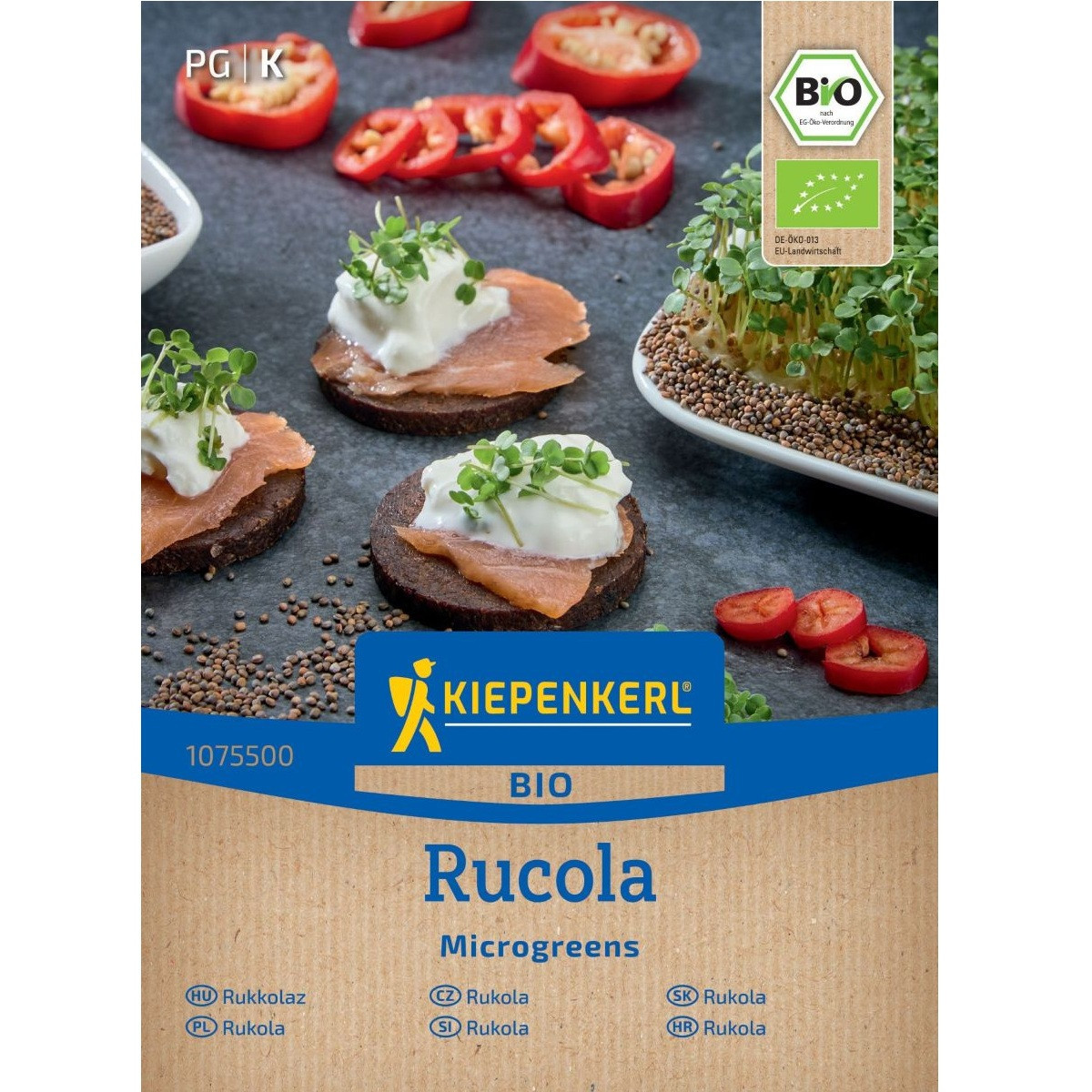 BIO Rukola – semena na klíčky – microgreen