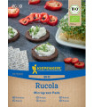 Mikrozöldség - microgreen - bio rukkola pótlapok - 3 db