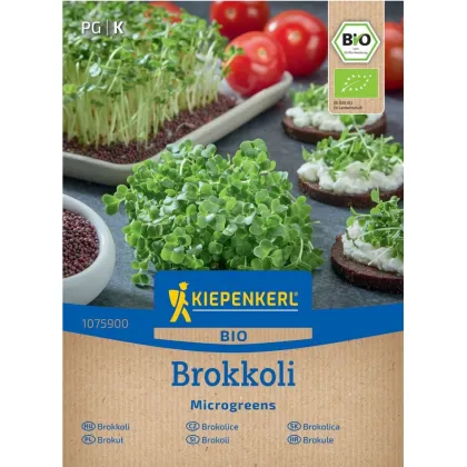 Semena na klíčky - Bio brokolice - Kiepenkerl