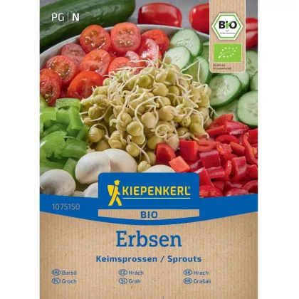 BIO Borsó - bio csíráztatásra szánt magok - 50 g