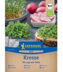 Mikrozöldségek - microgreen - bio zsázsa pótló lapok - 3 db