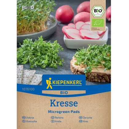 Mikrozöldségek - microgreen - bio zsázsa pótló lapok - 3 db
