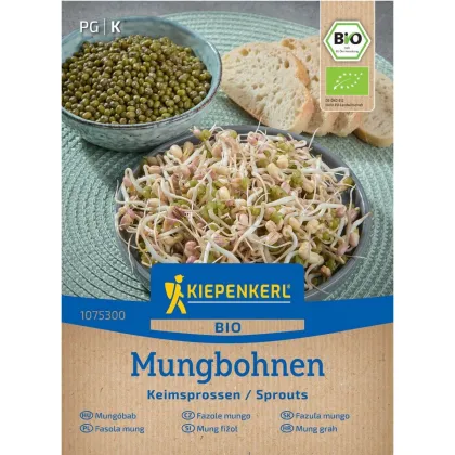 Bio semena ke klíčení fazole Mungo - prodej bio semínek
