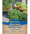 Mikrozöld - microgreen - bio mustár cserelemezek - 3 db
