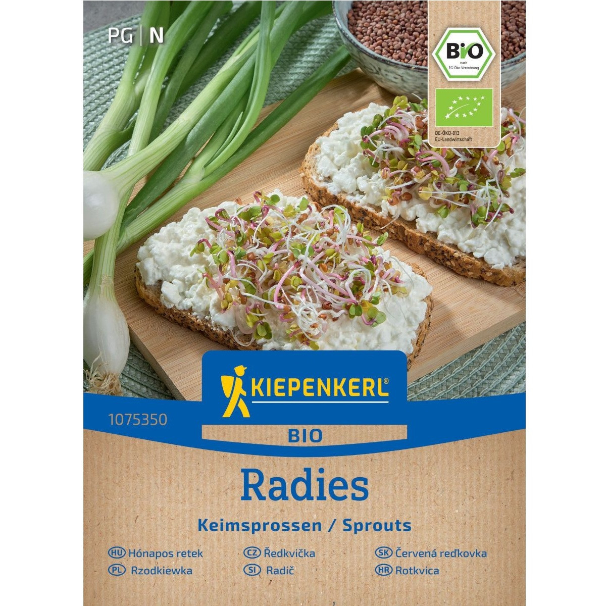 BIO Ředkvička – bio semena na klíčení