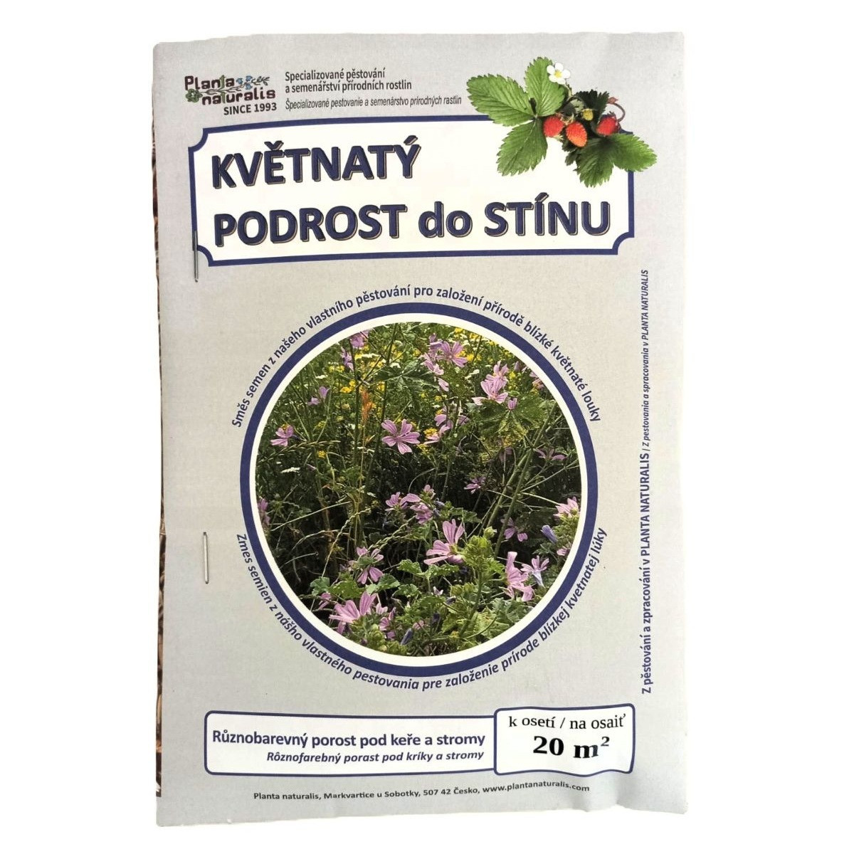 Virágos aljnövényzet árnyékba - Planta Naturalis magok - keverék - 40 g