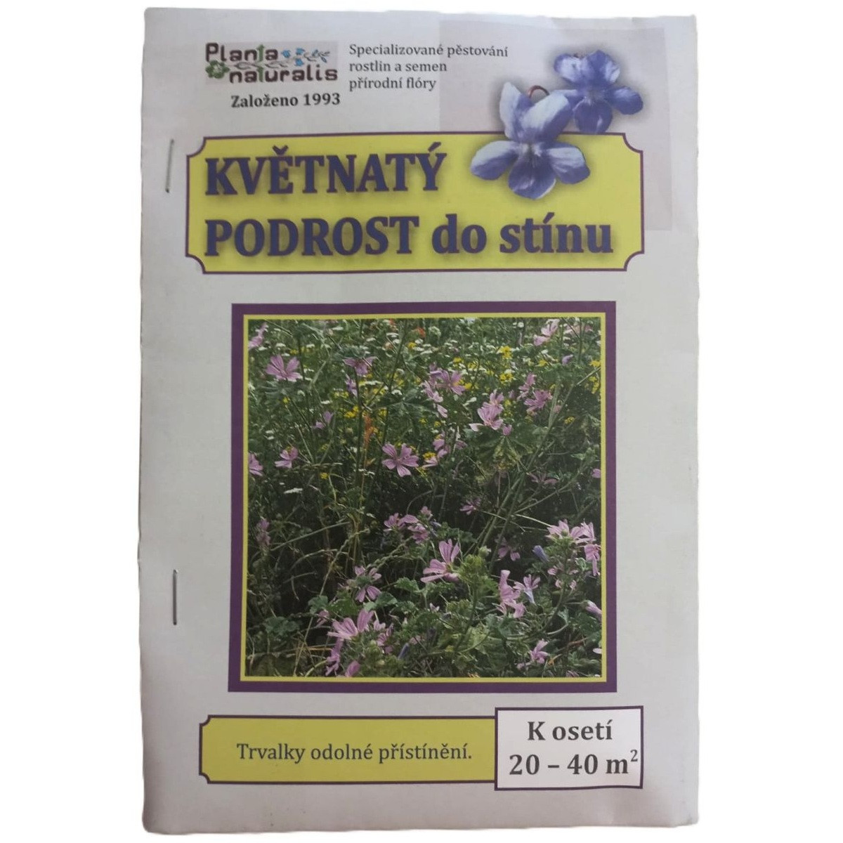 Květnatý podrost do stínu – luční kvítí – směs