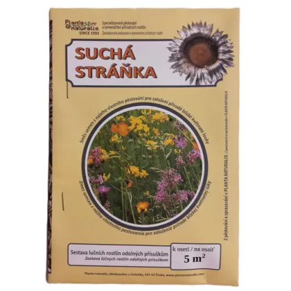 Suchá stráňka – luční kvítí – směs – semena Planta Naturalis