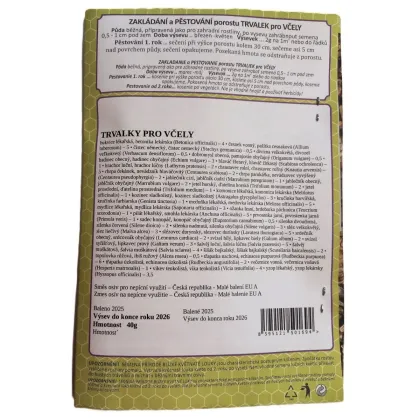 Kitartó virágok méheknek - Planta Naturalis magok - keverék - 40 g