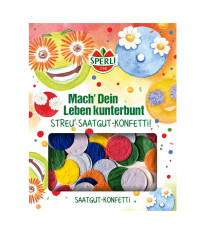 Virágmagos konfetti – kerek – Sperli – 1 db