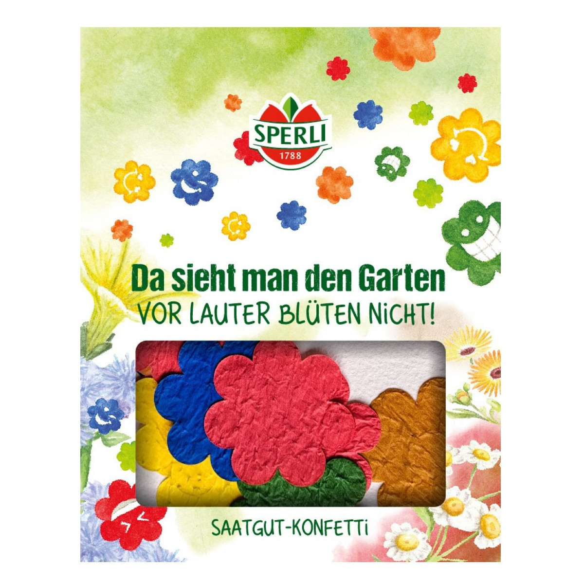 Virág alakú magkonfetti – Sperli – egynyáriak