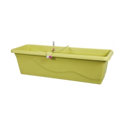 Samozavlažovací truhlík Extra Lina Smart zelený - 40 cm