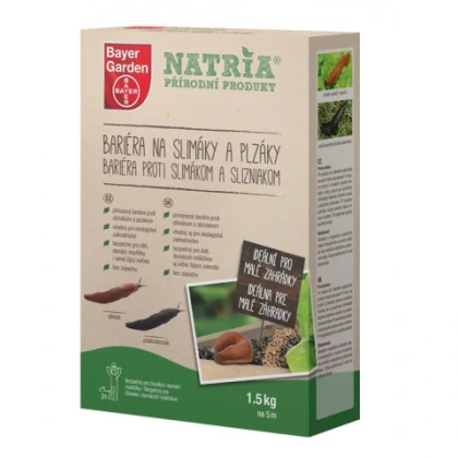 Bariéra na slimáky a plzáky 1,5 kg - NATRIA přírodní produkt