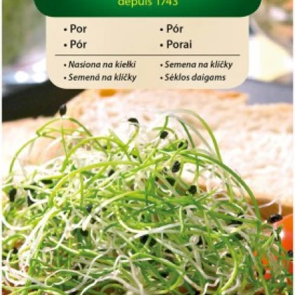 Pór - semena na klíčky - 1 g