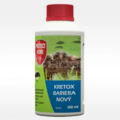 Kretox - Bariéra k odpuzování krtků - 500 ml