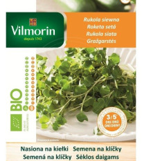 Bio roketa setá - bio semena na klíčky - 20 g