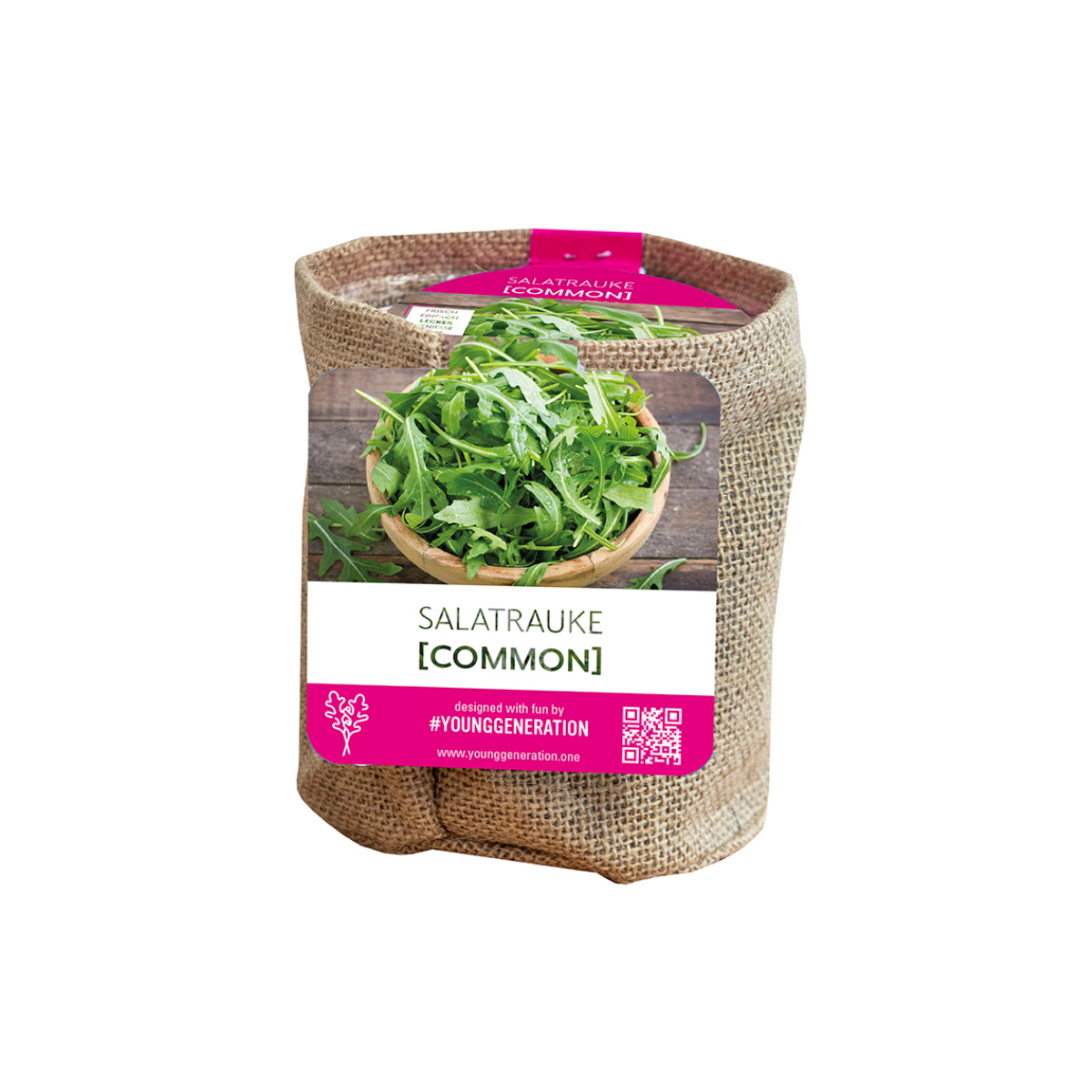 Pěstební sada rukoly - jutový pytel - Kiepenkerl - 1 ks