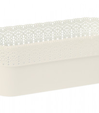 Truhlík BELLA - krémový - 50 cm - 1 ks