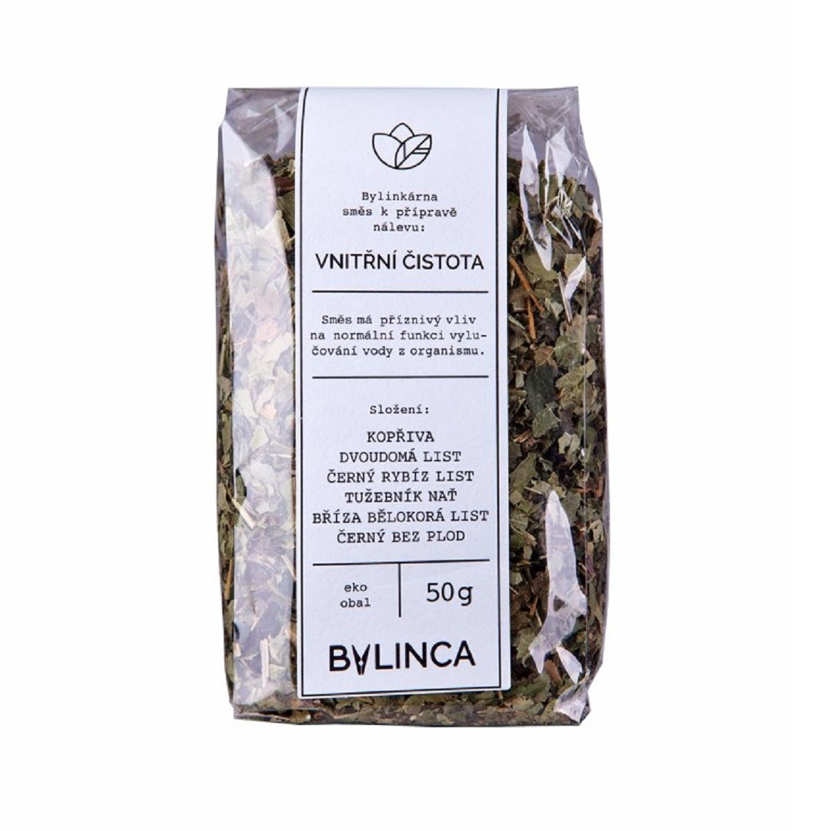 Vnitřní čistota - čajová směs - bylinný čaj - 60 g