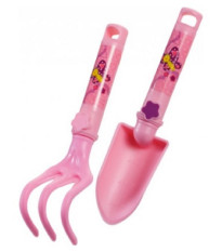 Dětské nářadí Stocker - růžové - 15 cm - 1 ks