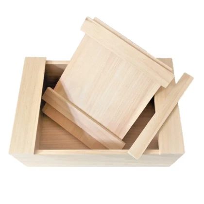 Krabička dřevěná - uzavíratelný box - 1 ks