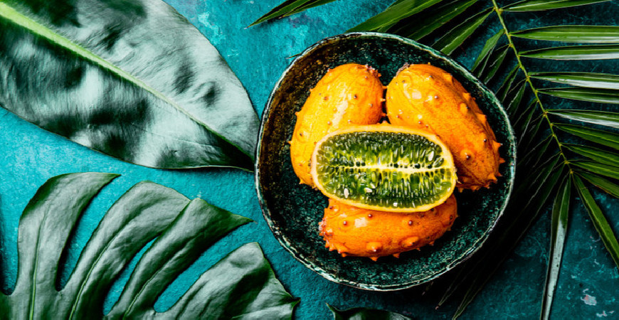 Kiwano, szarvas dinnye vagy más néven afrikai uborka