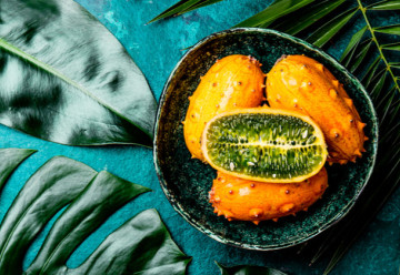 Kiwano, szarvas dinnye vagy más néven afrikai uborka